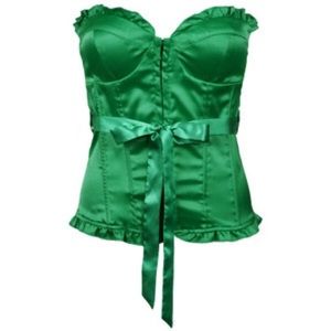 💚Lime green corset/bustier top NWT More pics soon